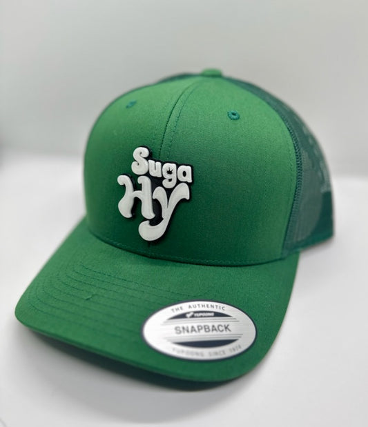 SugaHy Green Glow n' Dark Hat